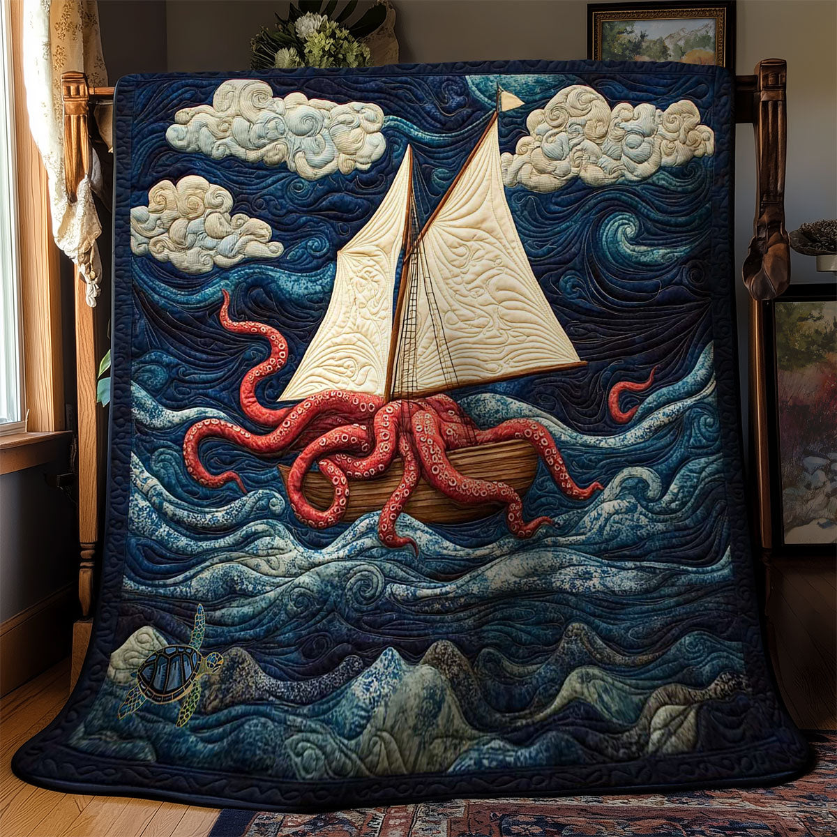 Rynx | The sailing boat and the octopus blanket