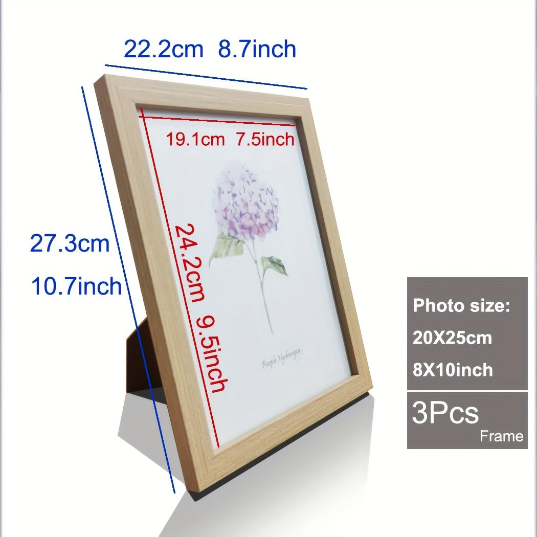 RYNX | Memories - Set of 3 Wooden Photo Frames