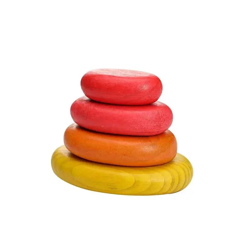 Rynx | Colorful Wooden Building Blocks Set for Creative Learning and Logical Development