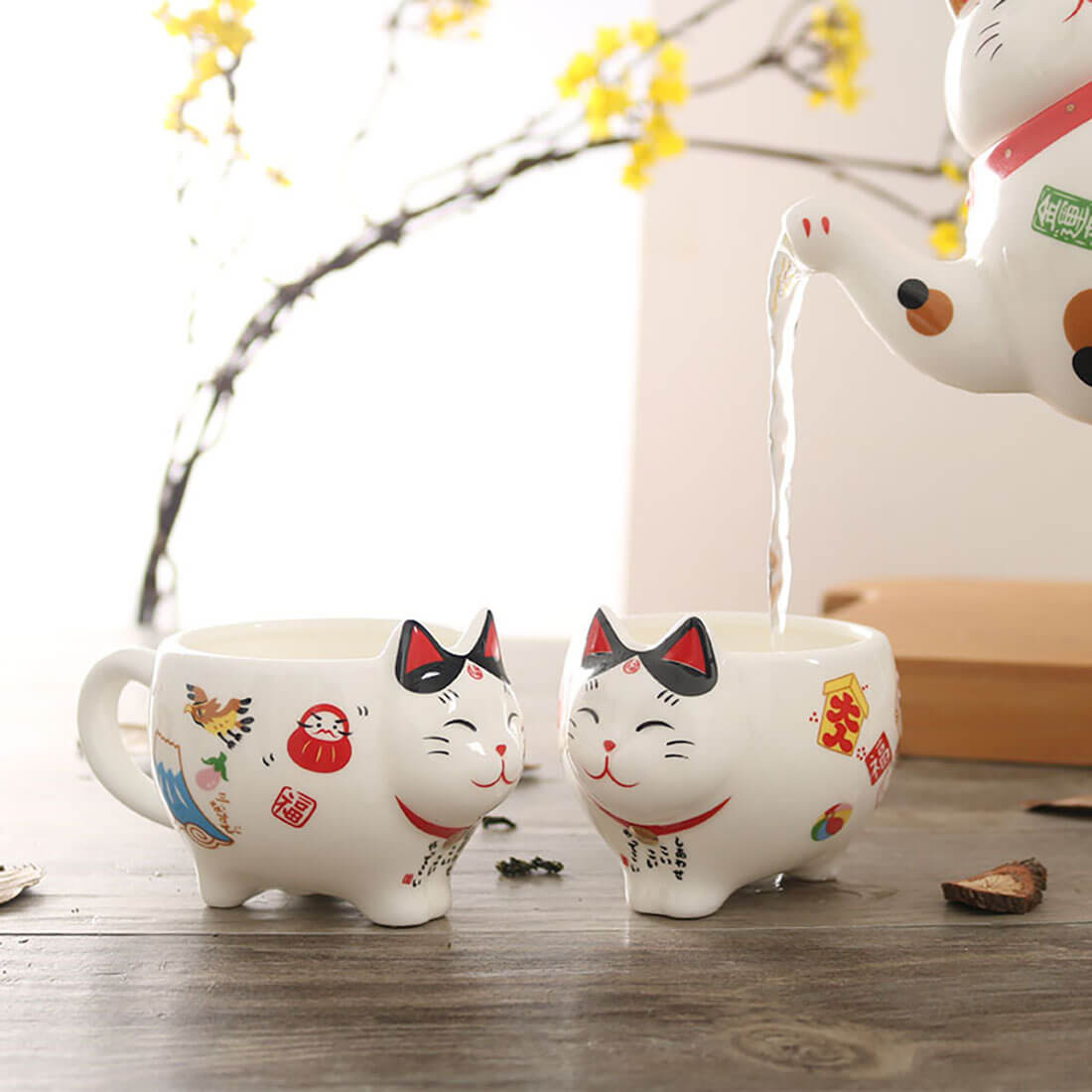 RYNX | Cat Tea Set