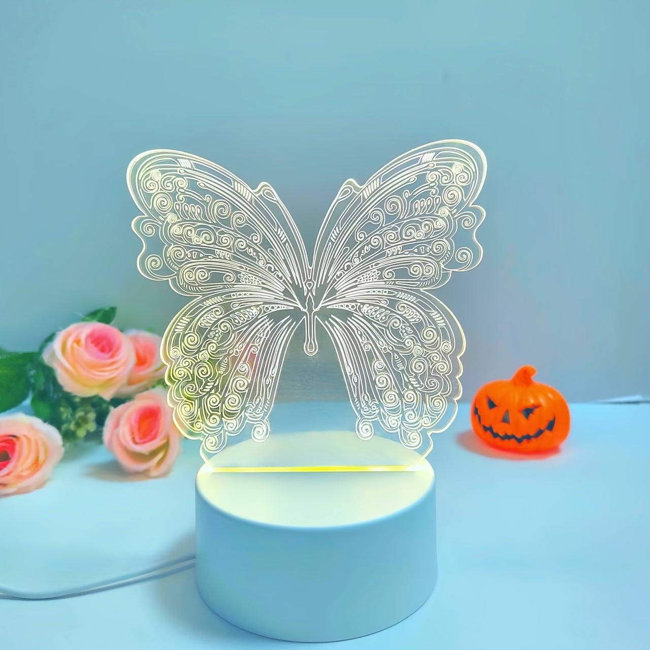 Rynx | ButterflyGlow - 3D LED Night Light with Geometric Design