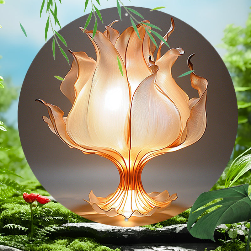 Rynx | LotusLamp - Aluminum Flower Table Lamp with LED Light