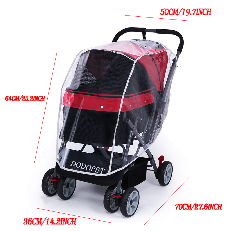 RYNX | Stroller rain and wind protection for cats and dogs