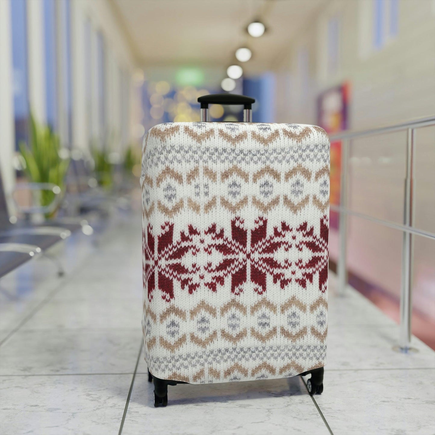 Rynx | Travel in Style: Luxurious Luggage Protector with Easy Handle Access