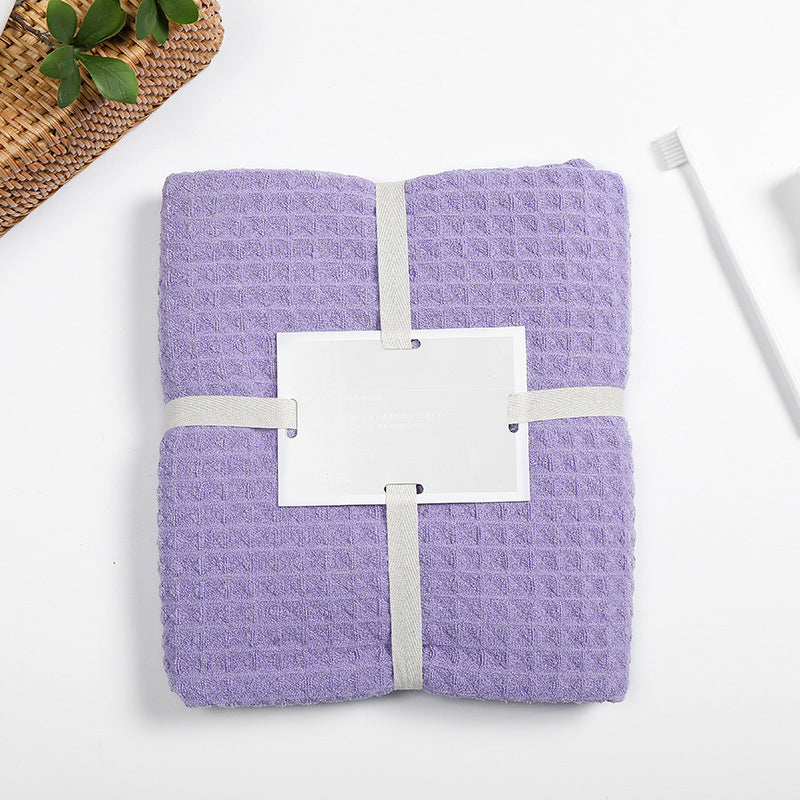 Rynx | Super absorbent breathable antibacterial waffle bath towel