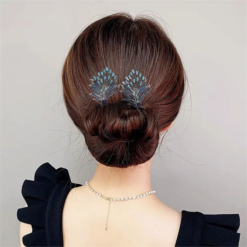 Rynx | Rhinestone Flower Hair Clip