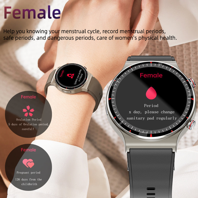 RYNX | Cfda Ekg Blood Oxygen Heart Rate Health Monitoring Smart Watch