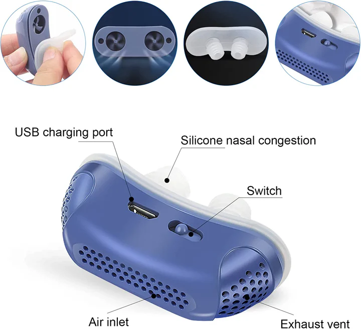 RYNX | Micro Cpap Sleep Apnea Machine For Travel & Anti-Snoring - Cpap Alternative