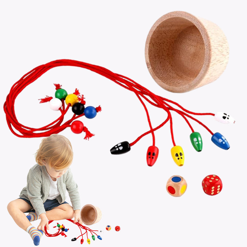 Rynx | Kids Cat & Mouse Tabletop Game Set