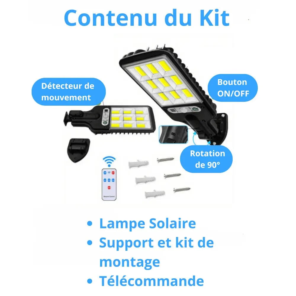 Rynx | Solar Pro - Solar light with motion sensor