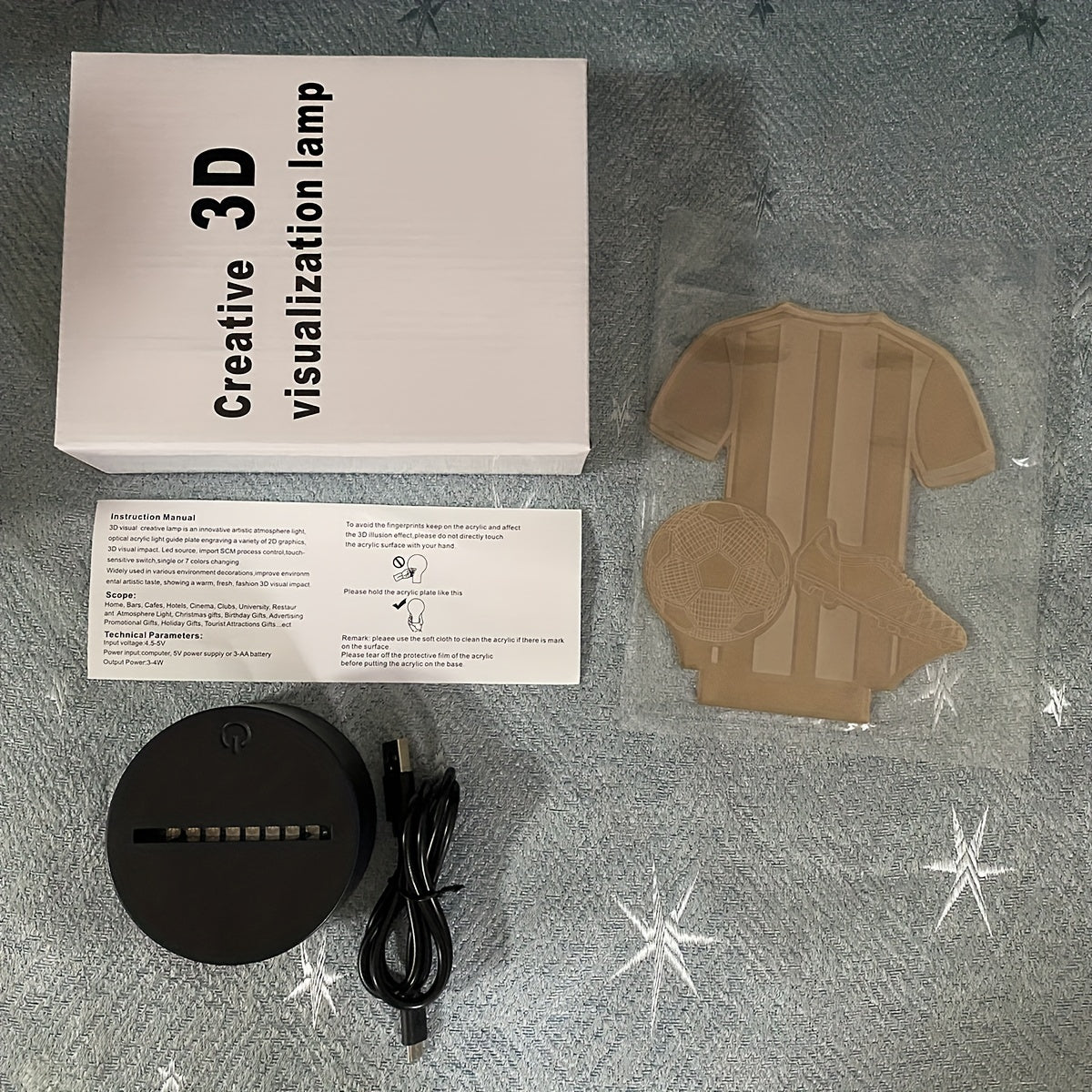 Rynx | SportLamp - 3D LED Night Light for Football Fans