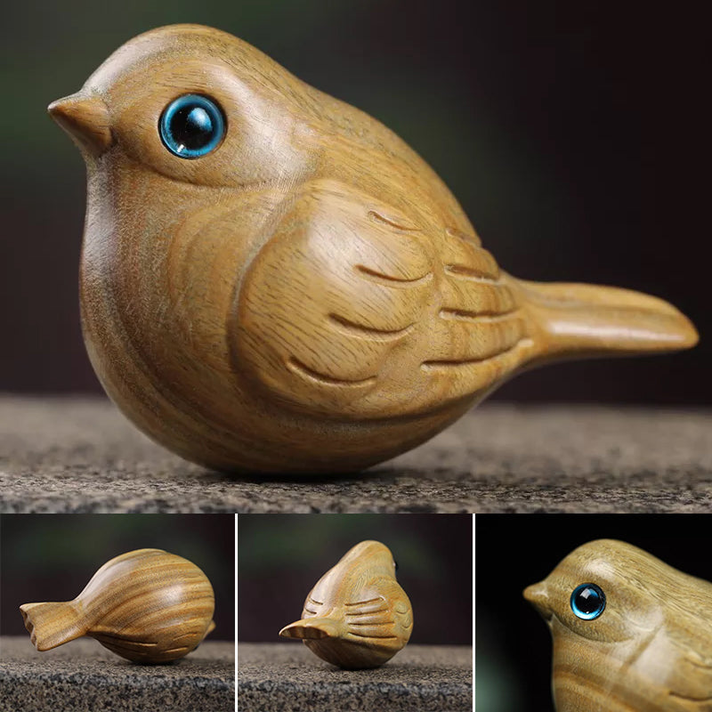Rynx | Handcrafted Wooden Carving Bird