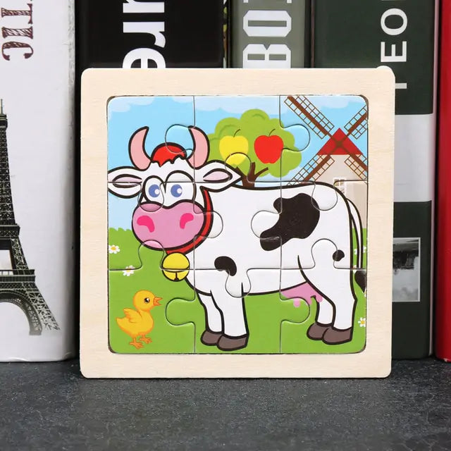 Rynx | Kids Wooden 3D Puzzle