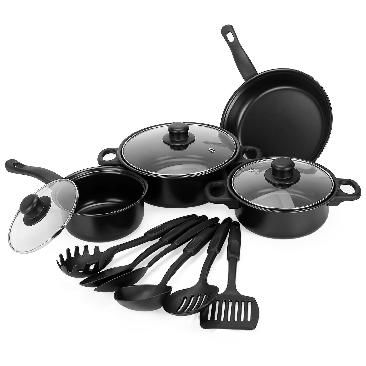 Rynx | MHome Non-stick Cookware 13-piece Various Color Options