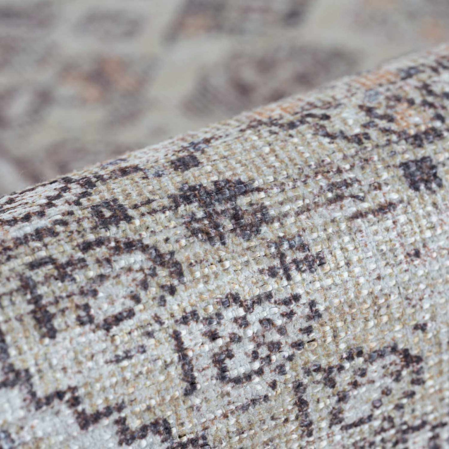 Rynx | Boho Tan Washable Rug