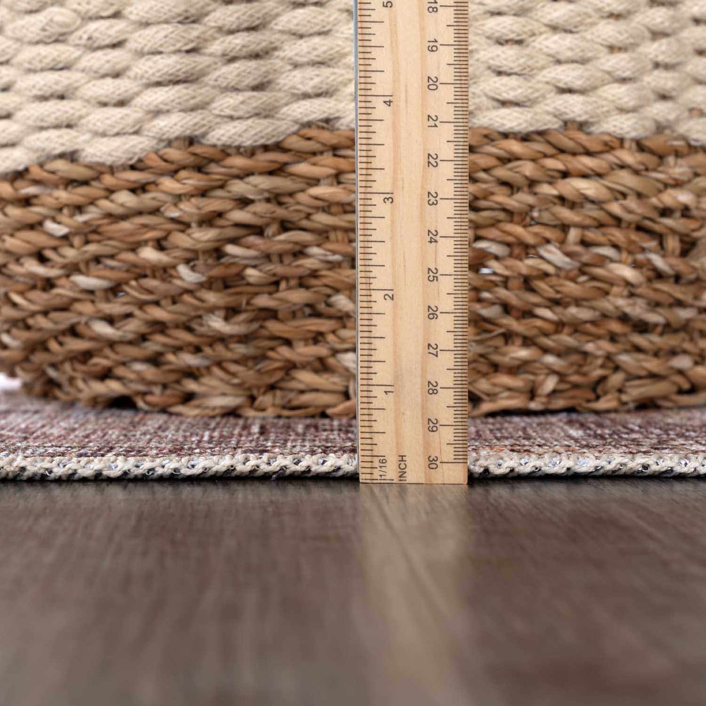 Rynx | Boho Tan Washable Rug