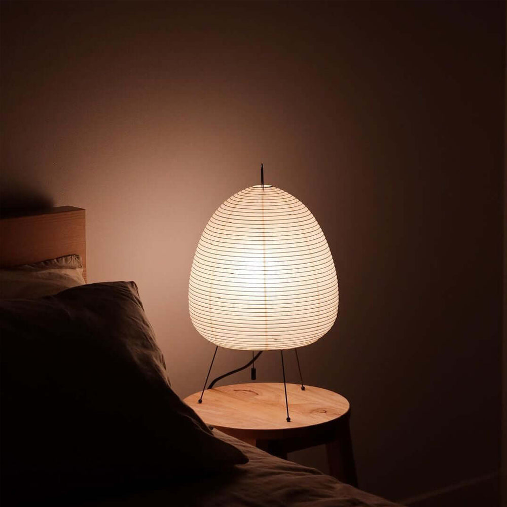 Rynx | HikariLoom Washi Table Lamp | Handmade Lighting | Japanese Design | Natural Elegance