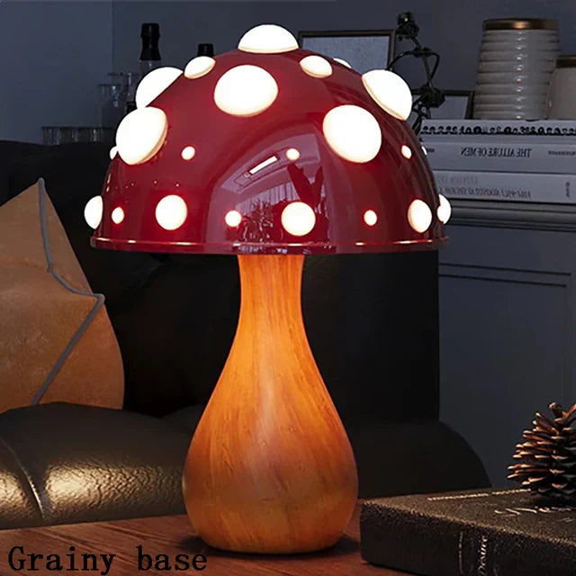 RYNX | Mysticshroom – Amanita mushroom lamp Brown foot