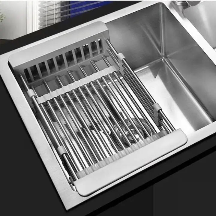 Rynx | Extendable Dish Rack – Drying & Washing Possible in the Smallest Space