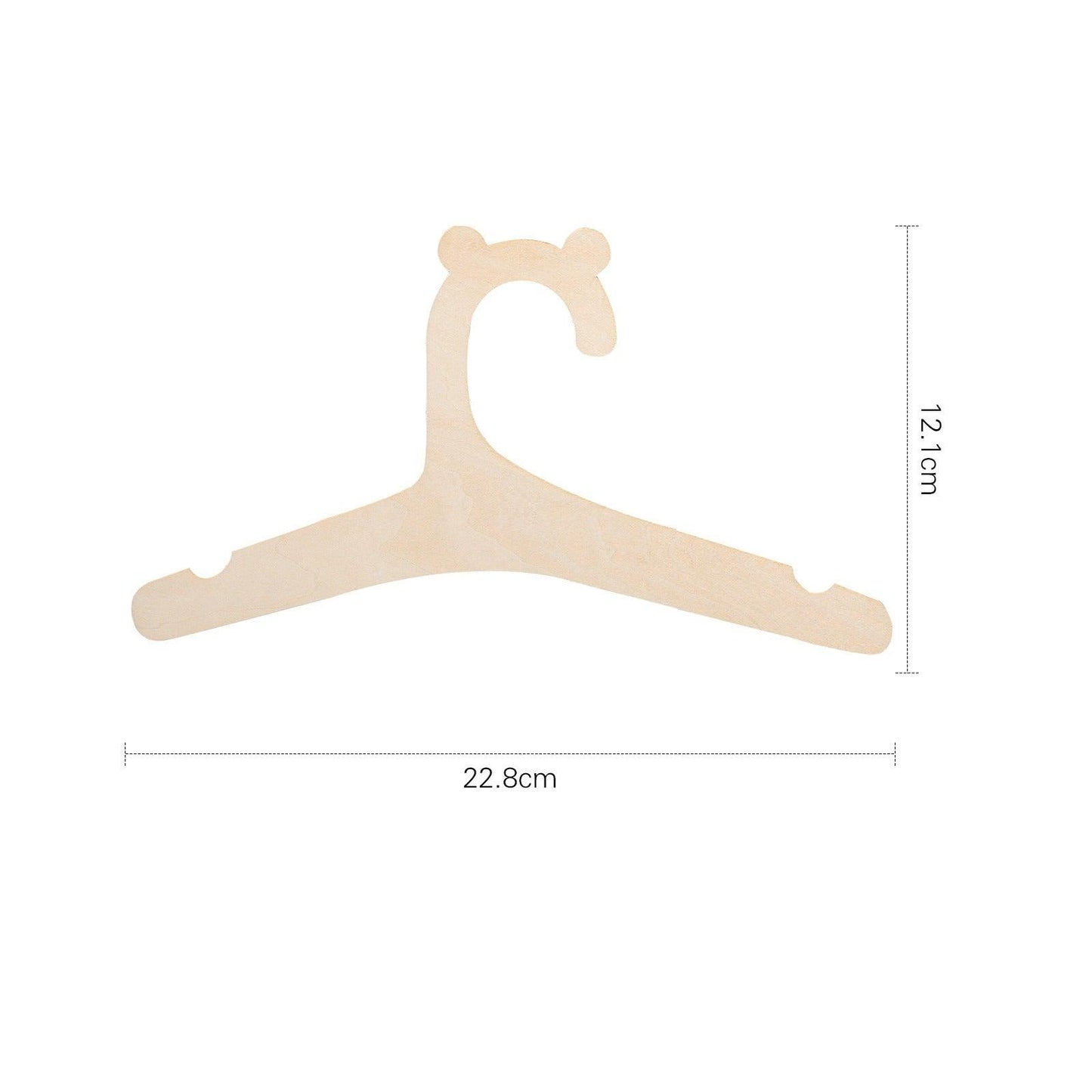 Rynx | Slim Bear Silhouette Pendant - Modern Laser-Cut Wood Art