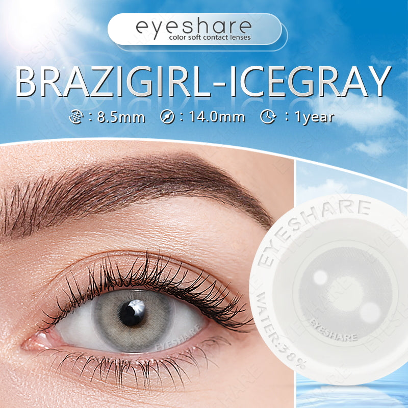 Rynx Brazilgirl Ice Grey 14.0mm 1 Pair | 1 Year
