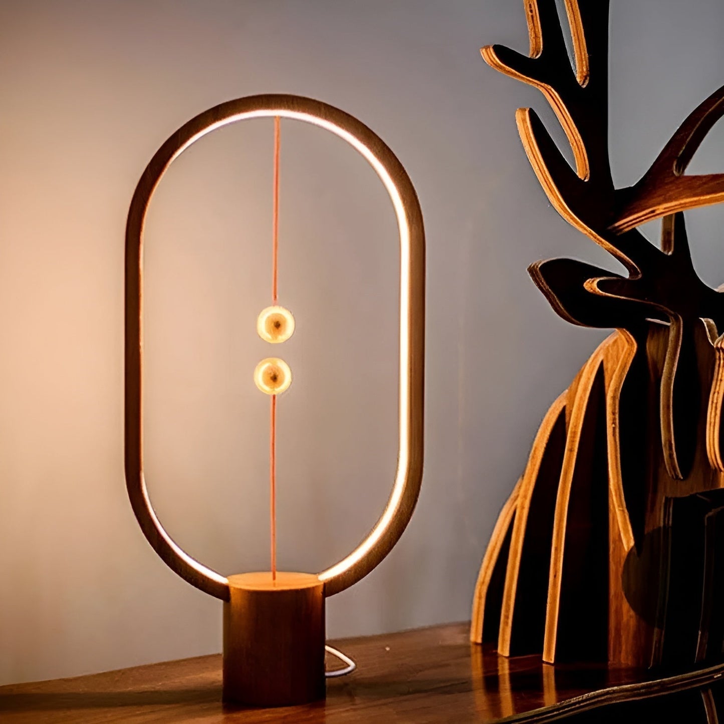 RYNX | LED BalanceGlow Lamp – Refined Atmosphere & USB Charging