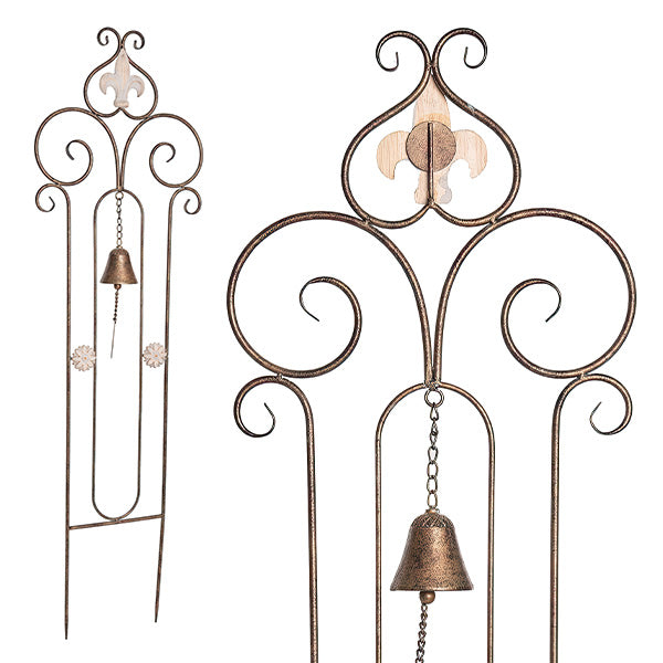Rynx | Whimsical decorative garden bell signpost