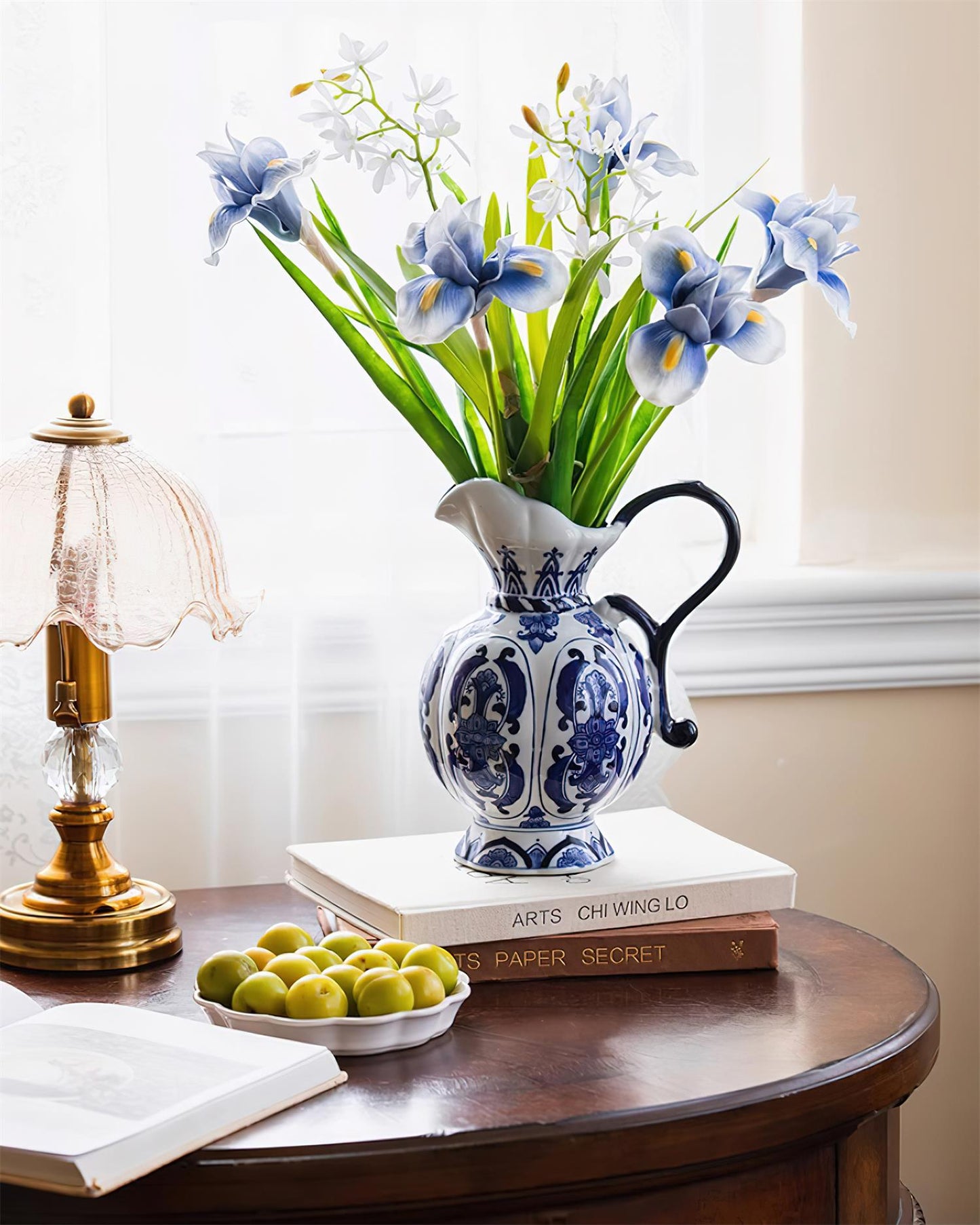 Rynx | Blue Branco Vase