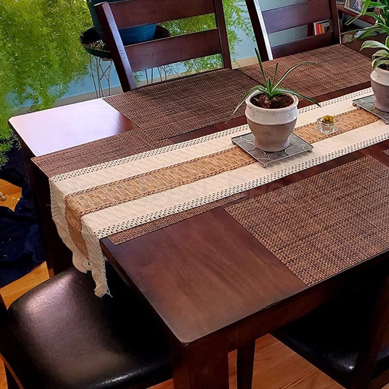 Rynx | Bohemian Macrame Table Runner