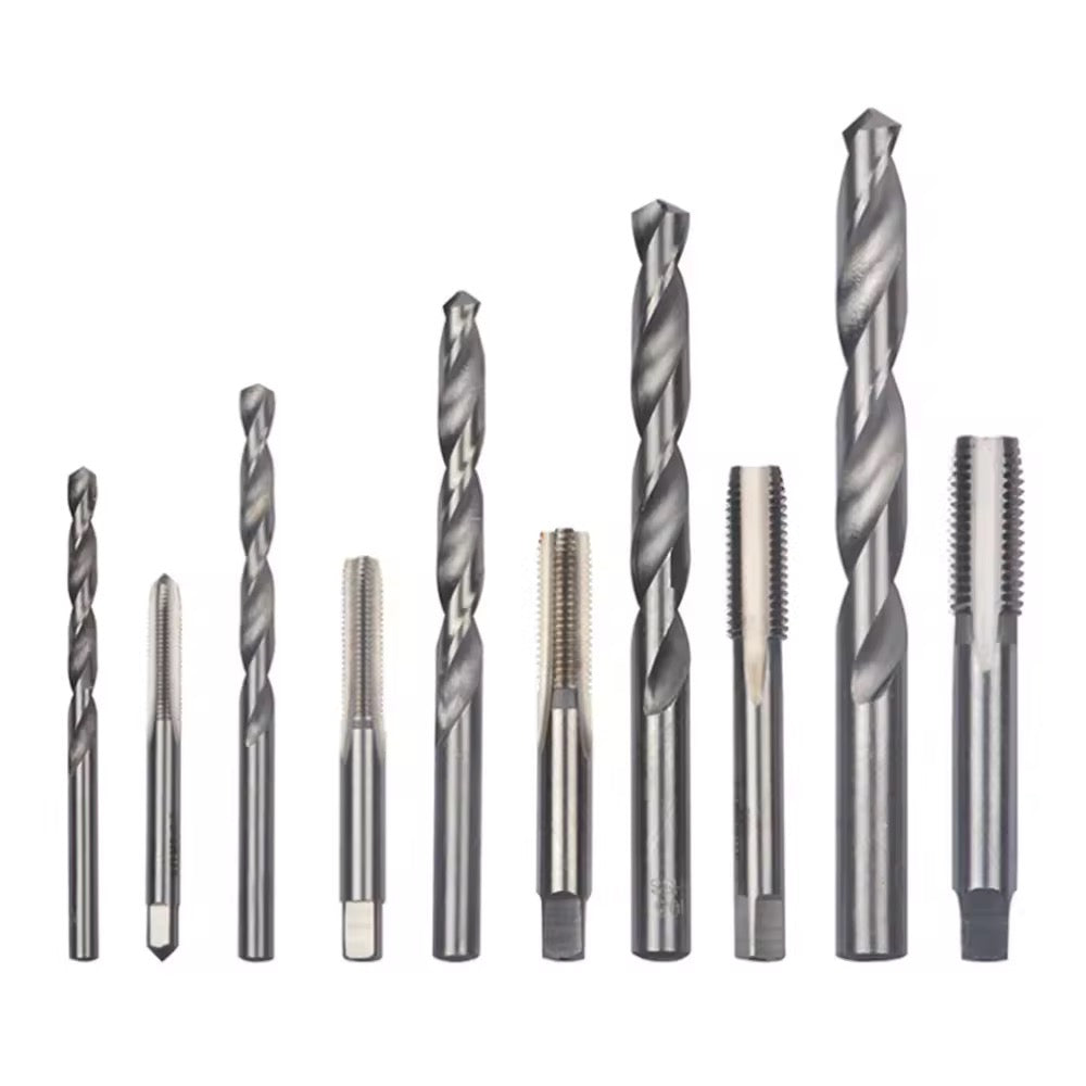 Rynx | Helicoil Thread Repair Kit M5 M6 Metric8 Metric10 M12 Thread Tool Spiral Drill - 131 Pieces
