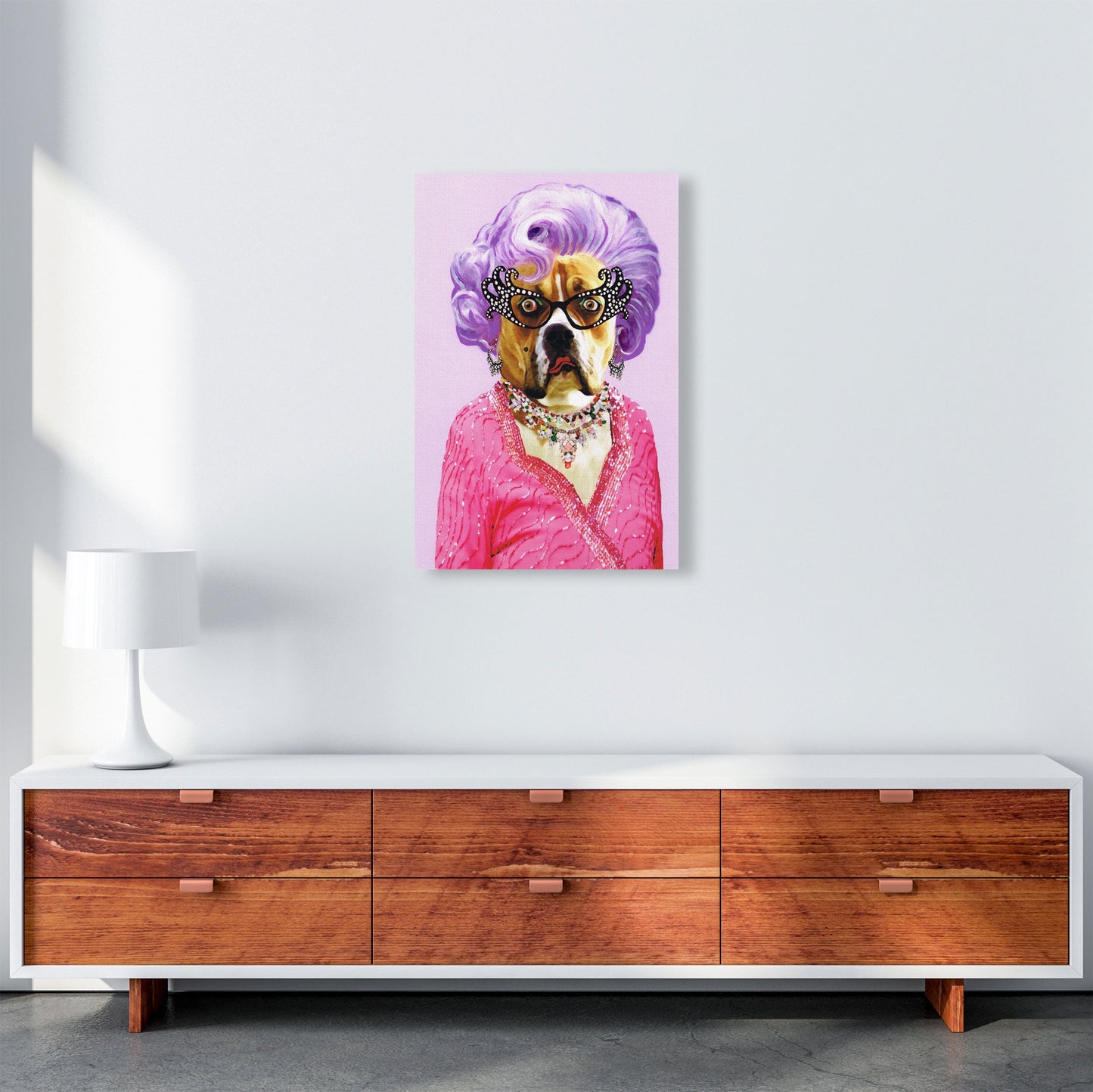 Rynx | Lady Edna Art Print by Coco Deparis