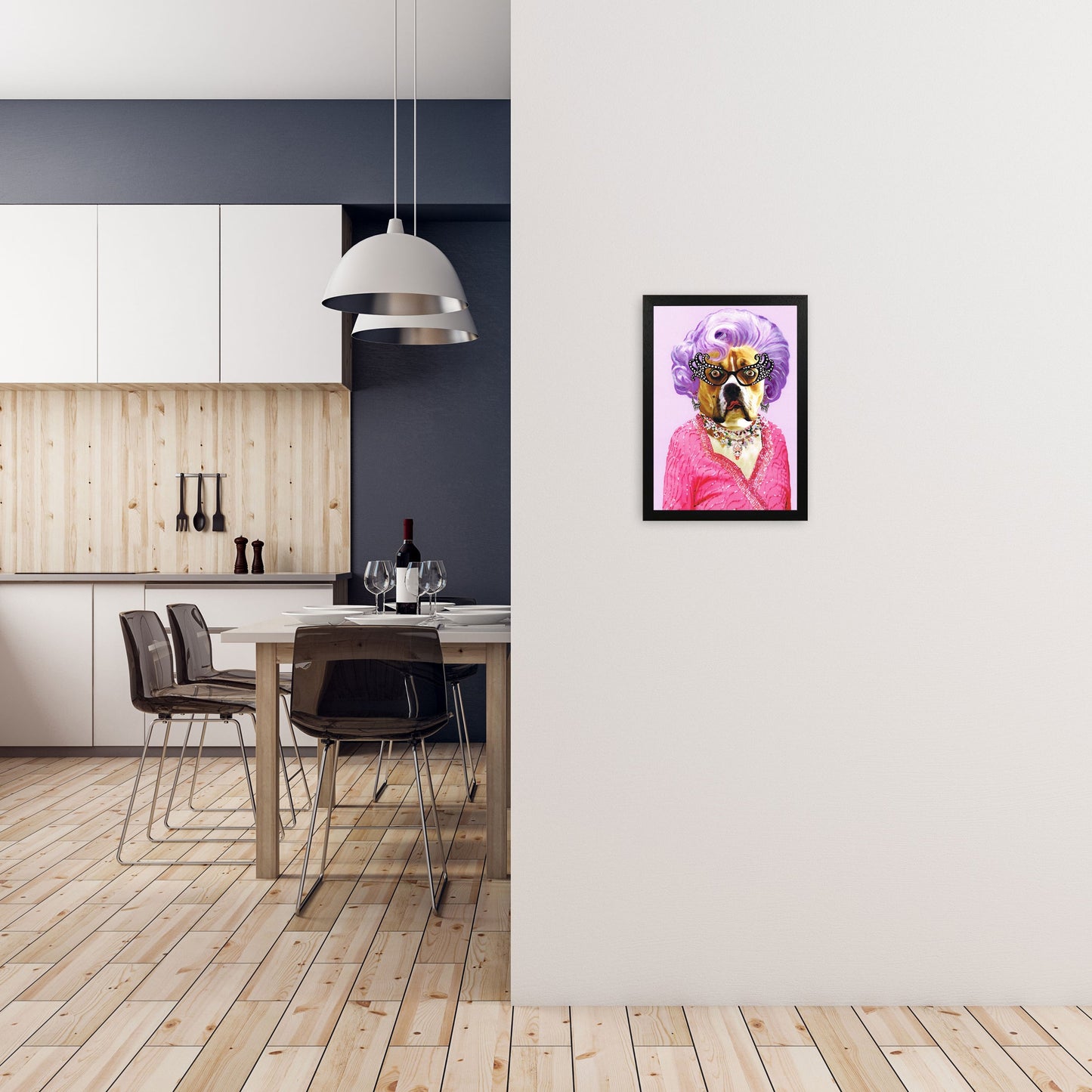 Rynx | Lady Edna Art Print by Coco Deparis