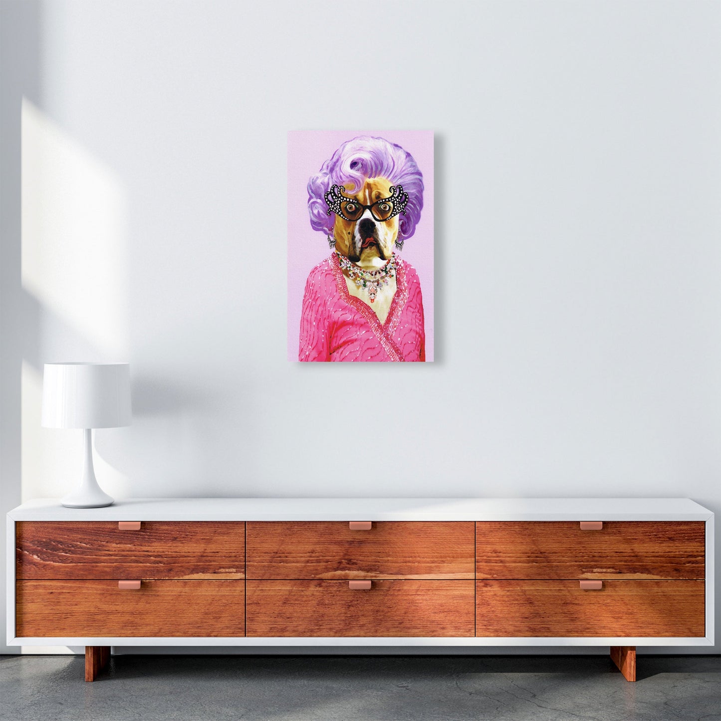 Rynx | Lady Edna Art Print by Coco Deparis