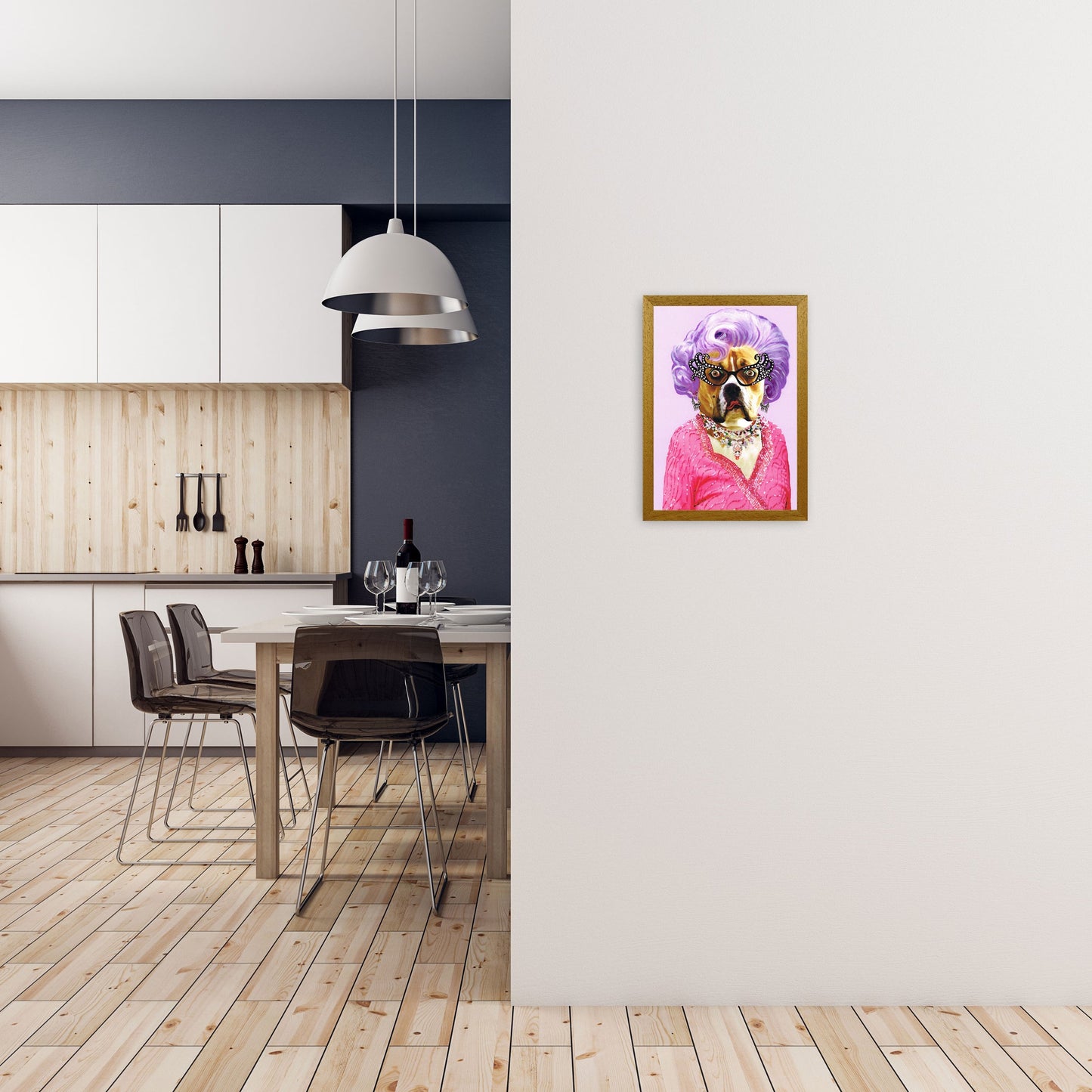 Rynx | Lady Edna Art Print by Coco Deparis