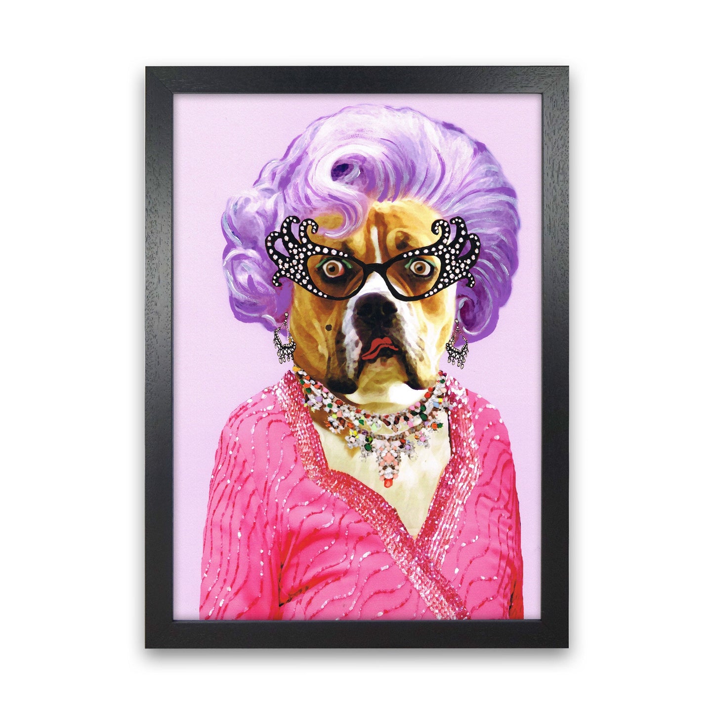 Rynx | Lady Edna Art Print by Coco Deparis