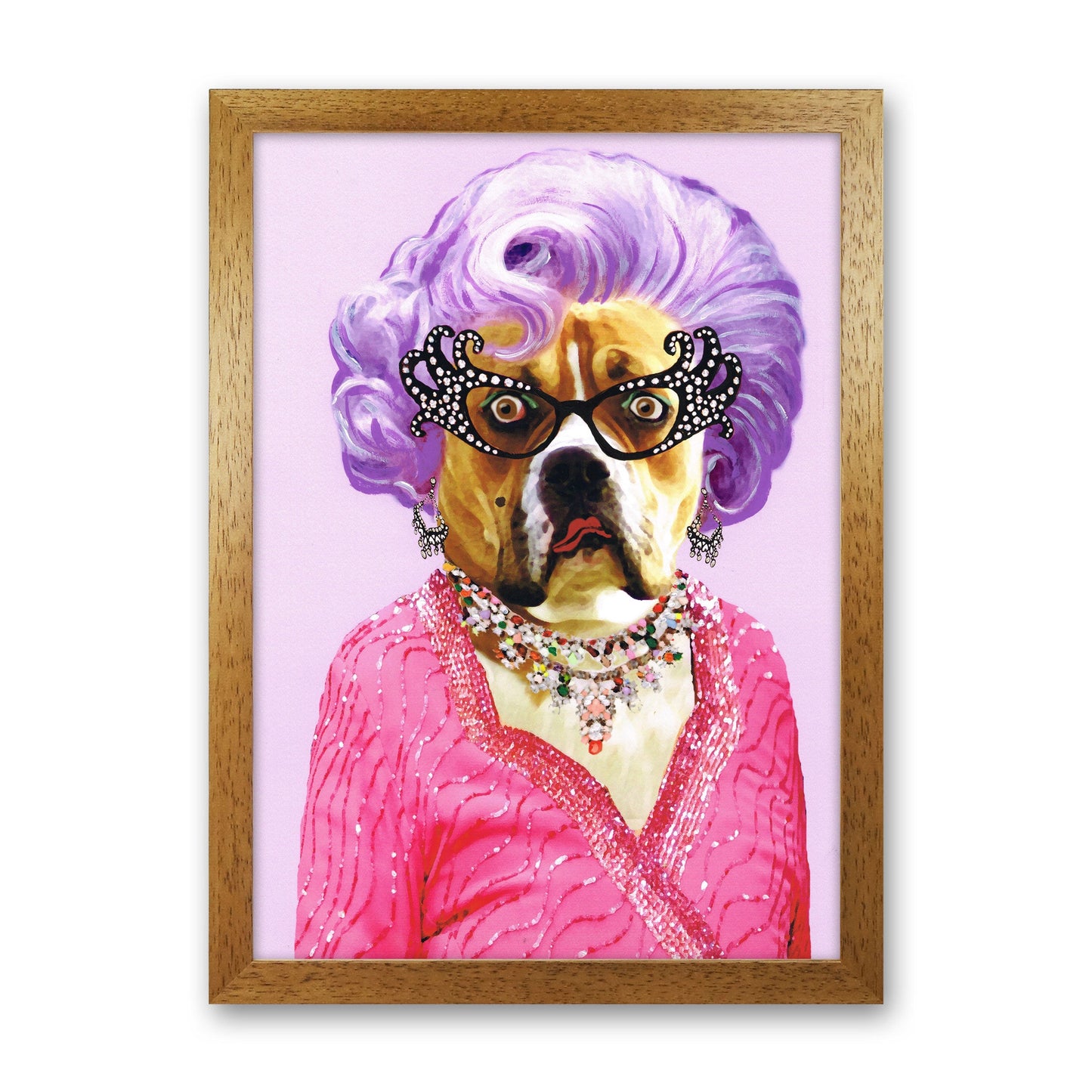 Rynx | Lady Edna Art Print by Coco Deparis
