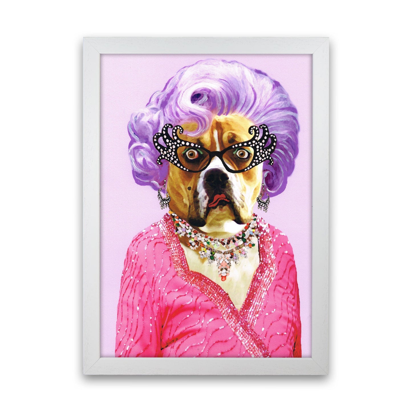 Rynx | Lady Edna Art Print by Coco Deparis