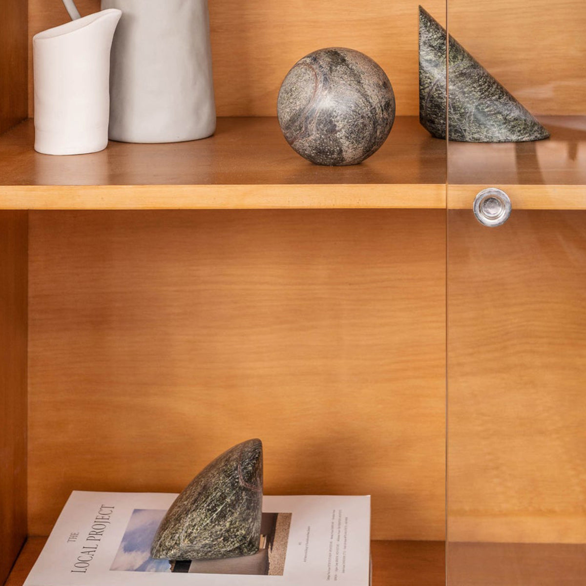 Rynx | Geo Marble Cone - Forest Green