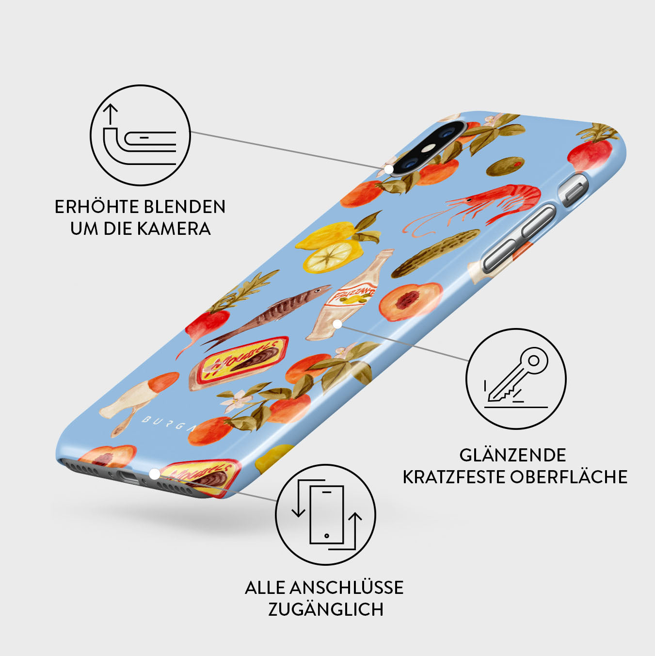 Rynx | Al Fresco - iPhone XS Max Case