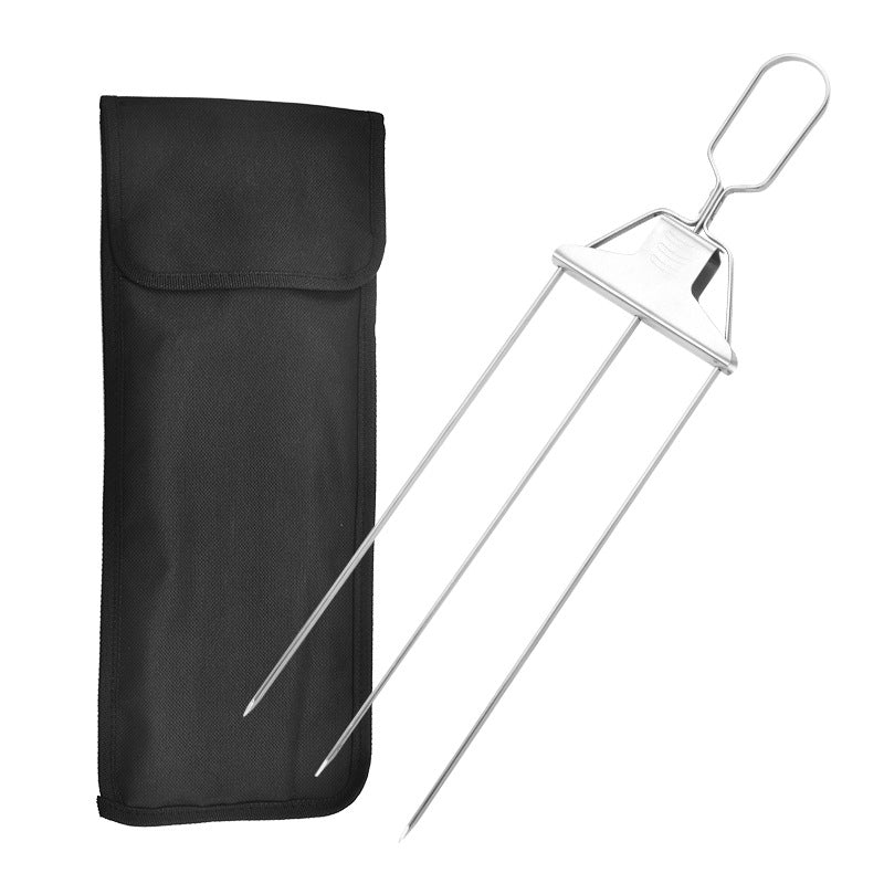 Rynx | 3-Way Grill Skewers, Stainless Steel Skewers For Bbq