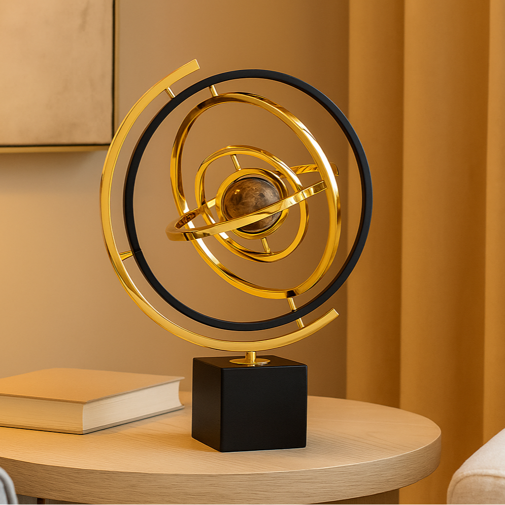 Rynx | Aurevia – Handcrafted sculpture with marble base for elegant interior design