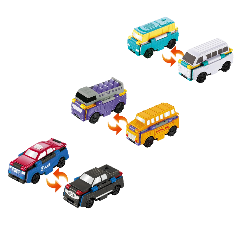 Rynx | Double-sided Flip Cars for Imaginative Play - FlipWheels