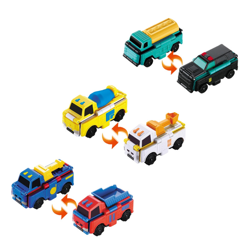 Rynx | Double-sided Flip Cars for Imaginative Play - FlipWheels