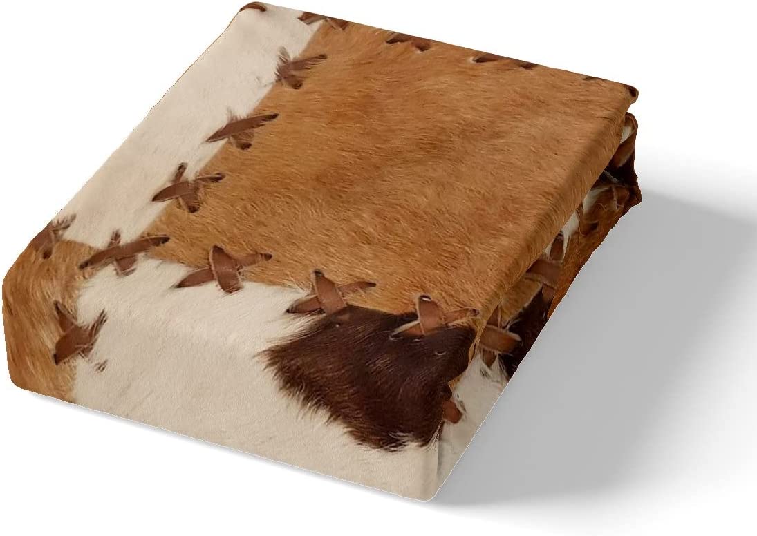 Rynx | Cowhide Patchwork Bedding Set