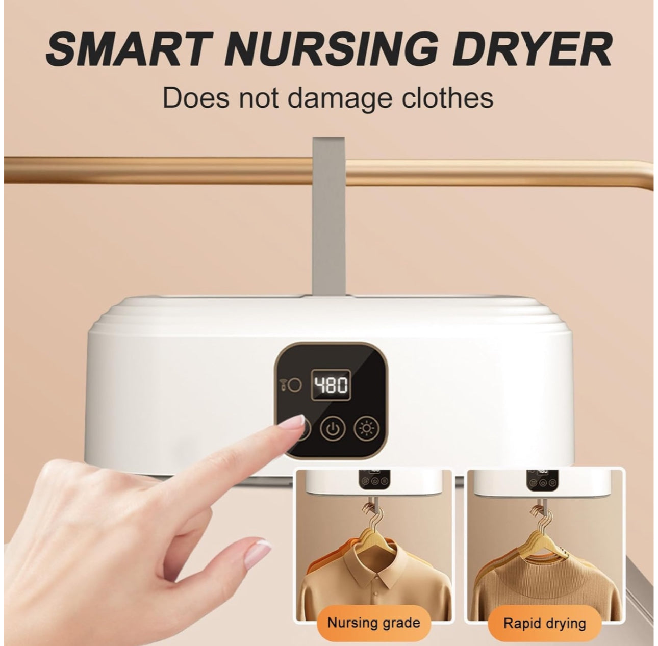 Rynx | Portable Clothes Dryer, Mini Drying Machine