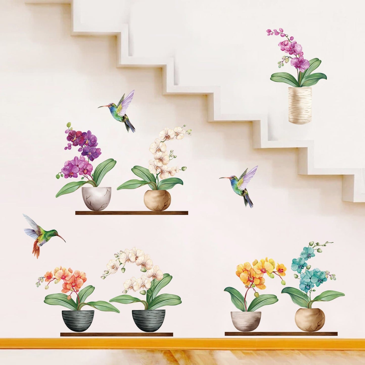 Rynx | Orchid flower wall sticker