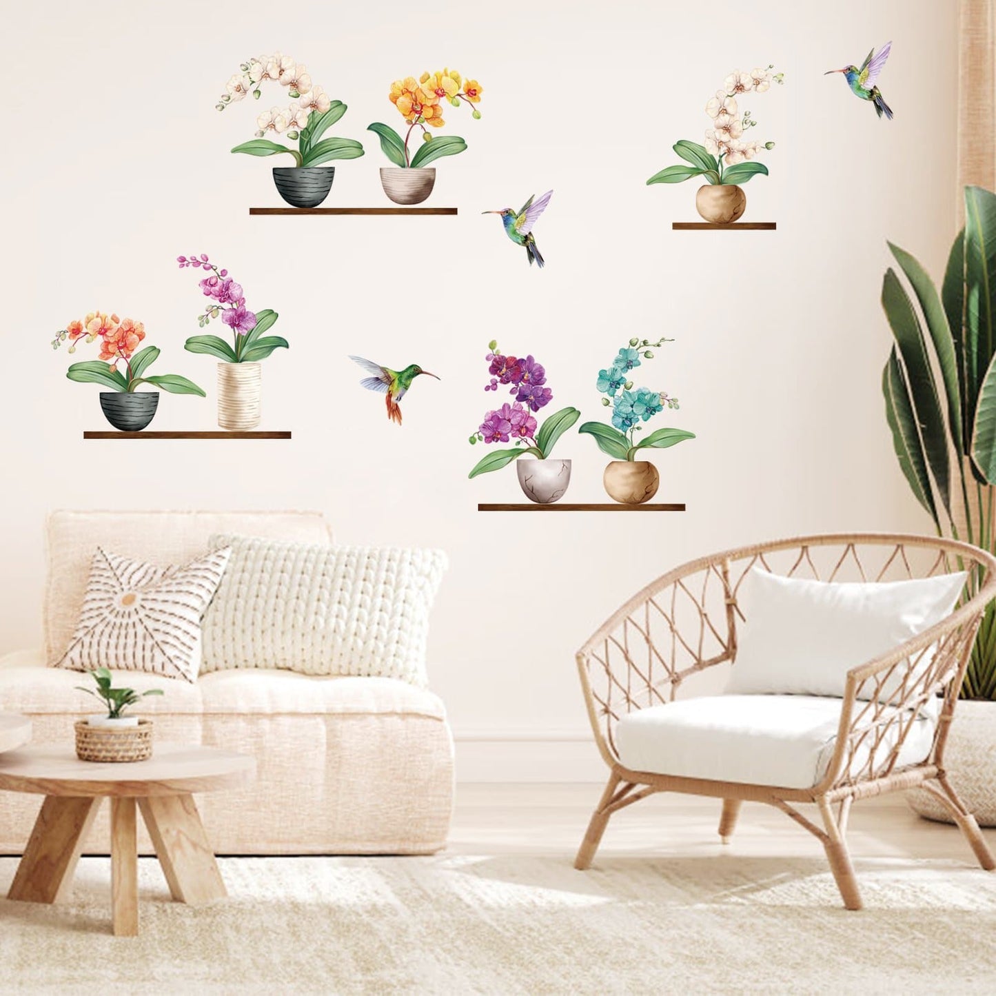Rynx | Orchid flower wall sticker