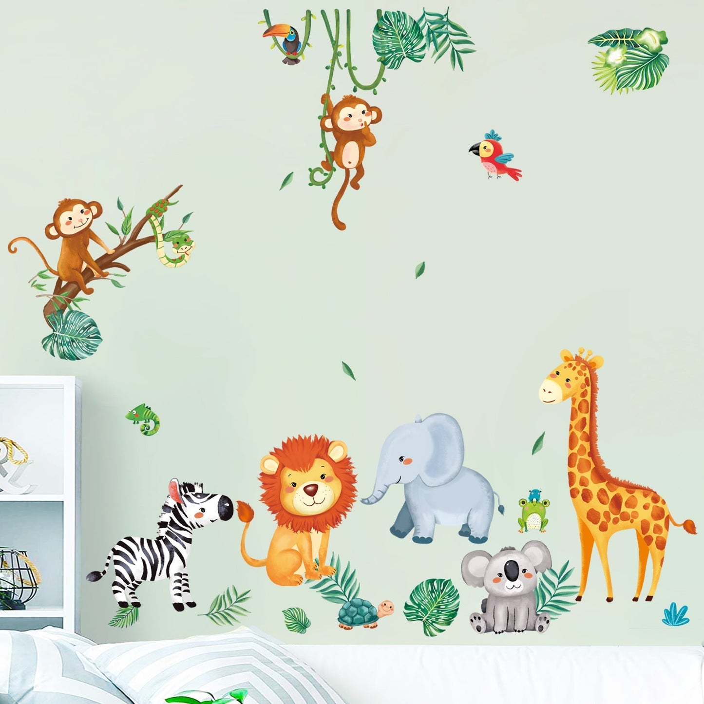 Rynx | Jungle animals wall stickers