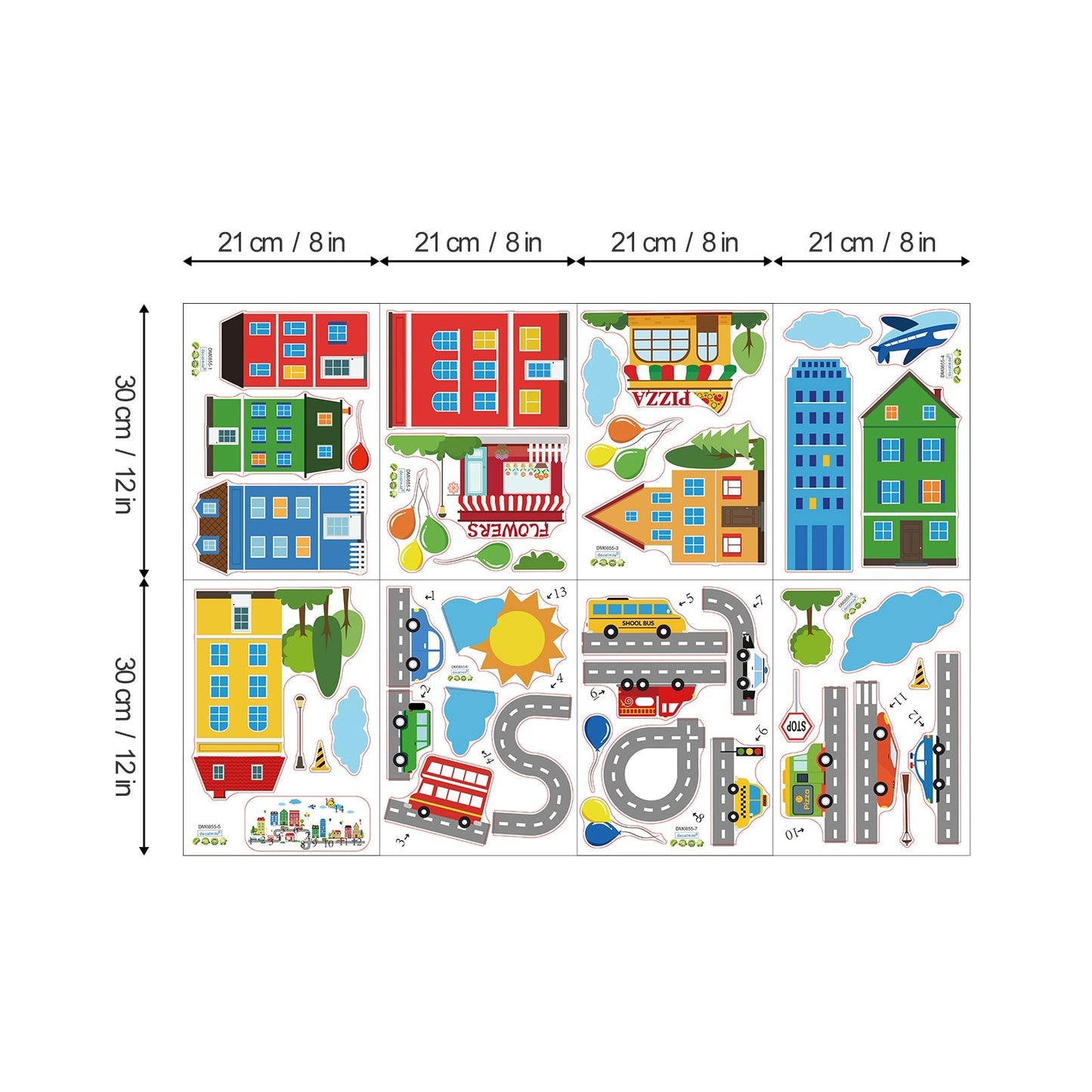 Rynx | Construction City Wall Sticker