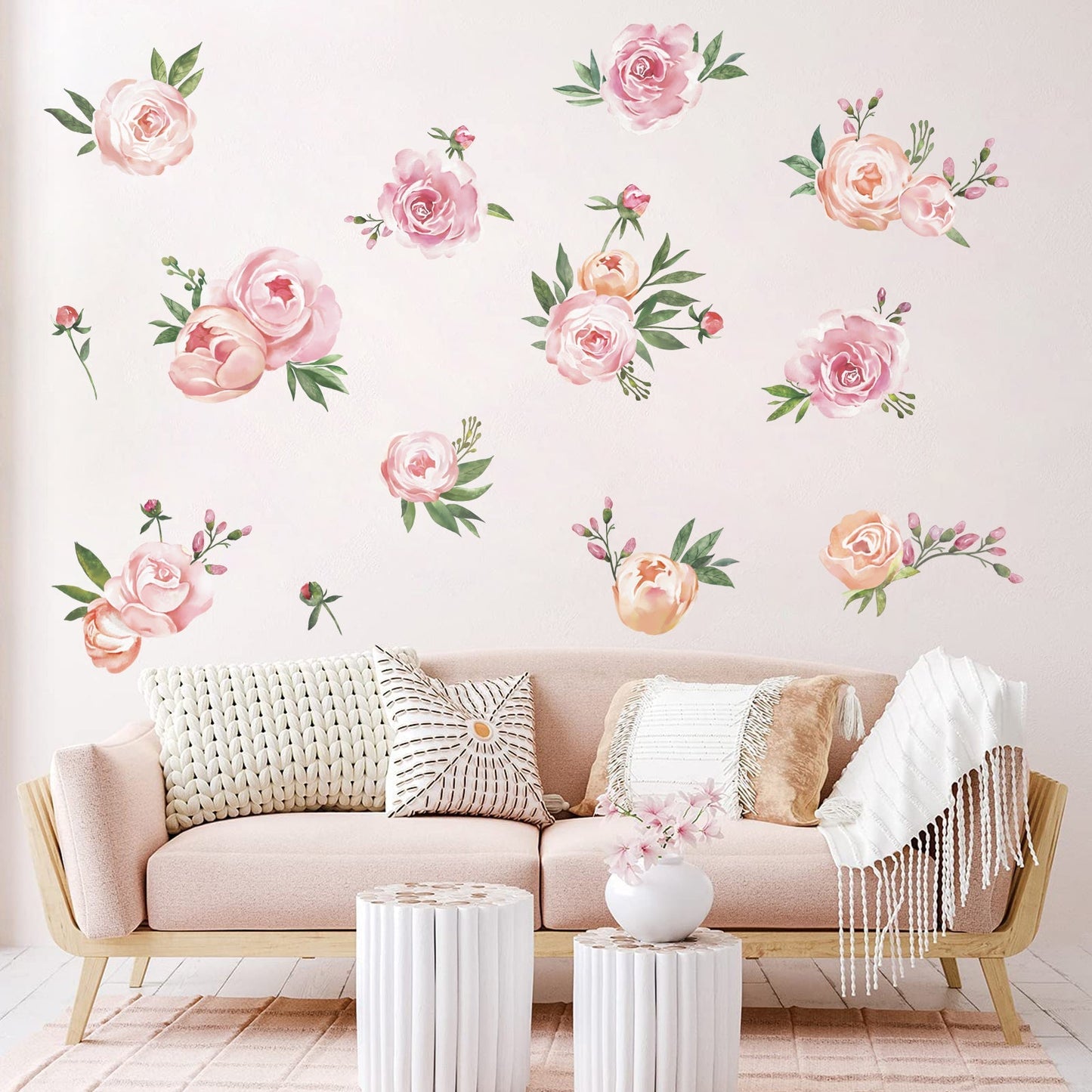 Rynx | Peony Flower Wall Sticker